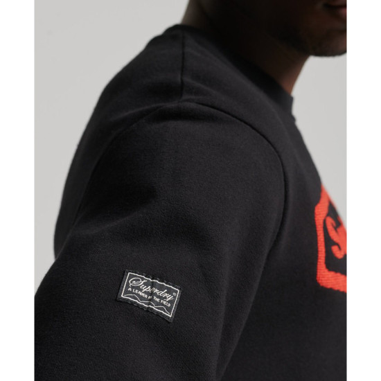 Superdry Ανδρικό φούτερ Vintage Game On 90s Logo Sweatshirt
